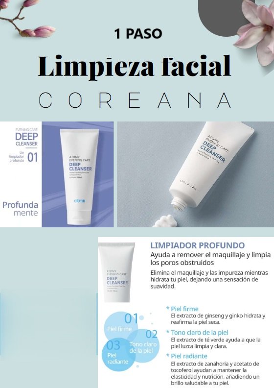 Limpieza facial Coreana 1 paso 1