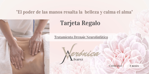 Tarjeta Regalo Tratamiento Drenaje Neurolinfático