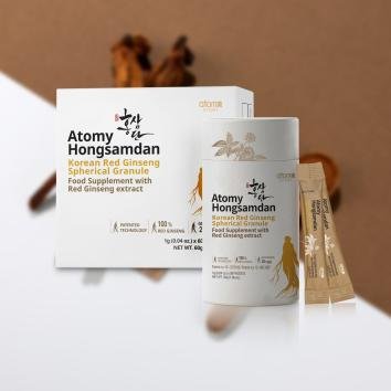 Hongsamdan Atomy - Ginseng Rojo 1