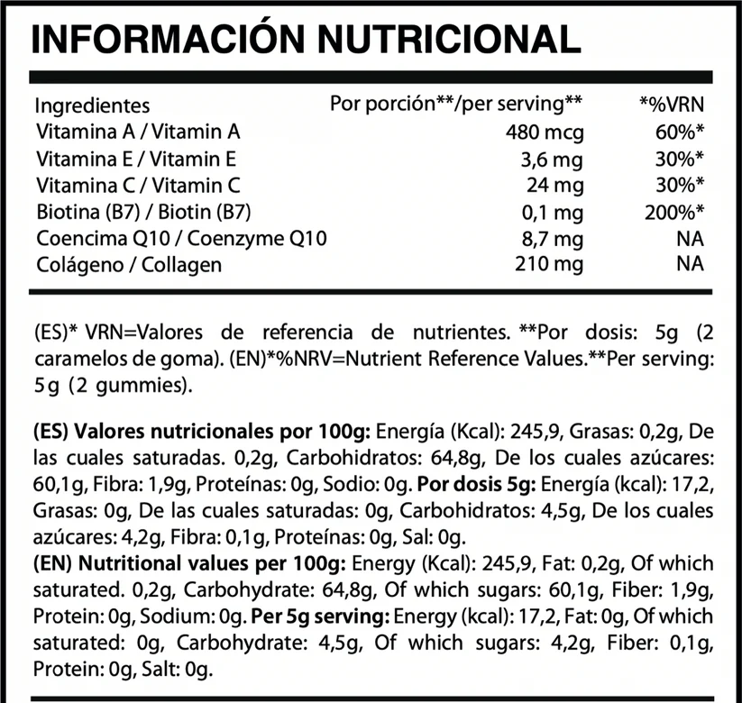 Radiant Skin Gominolas - Imagen 4