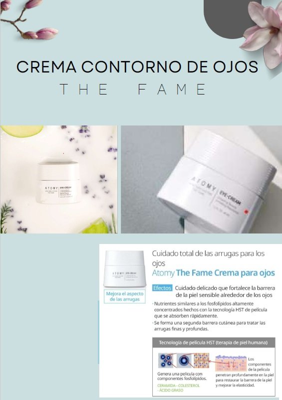 The Fame Crema para Ojos