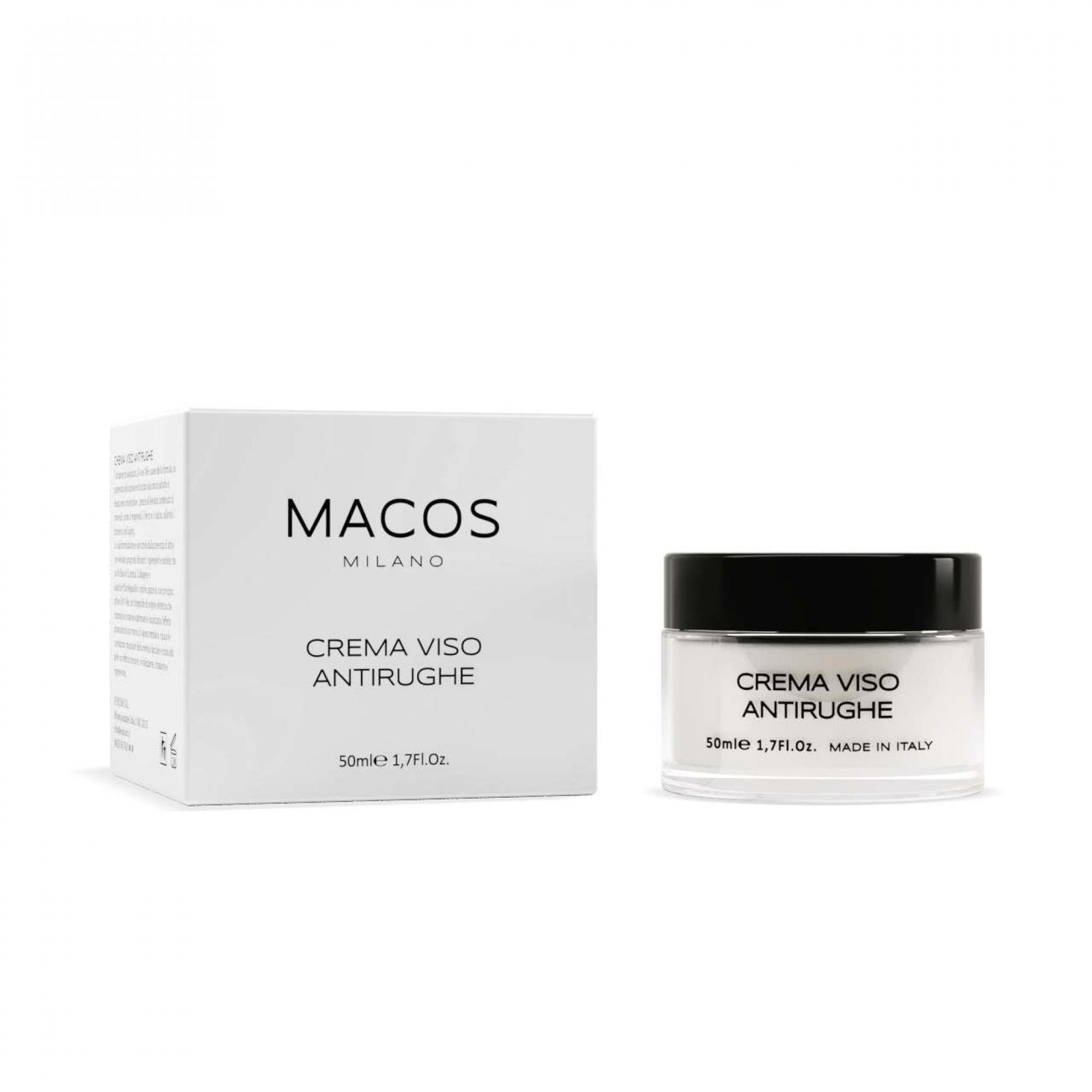 Crema Facial Antiarrugas Línea MACOS - 50ml